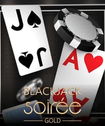 Blackjack Soirée Gold 3 Live