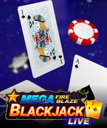 Mega Fire Blaze Blackjack Live