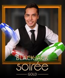 Blackjack Soirée Gold 1 Live