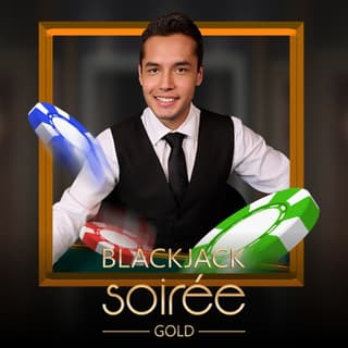 Blackjack Soirée Gold 1 Live