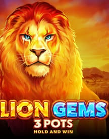 Lion Gems 3 Pots: Hold and Win