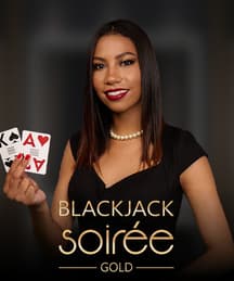 Blackjack Soirée Gold 2 Live